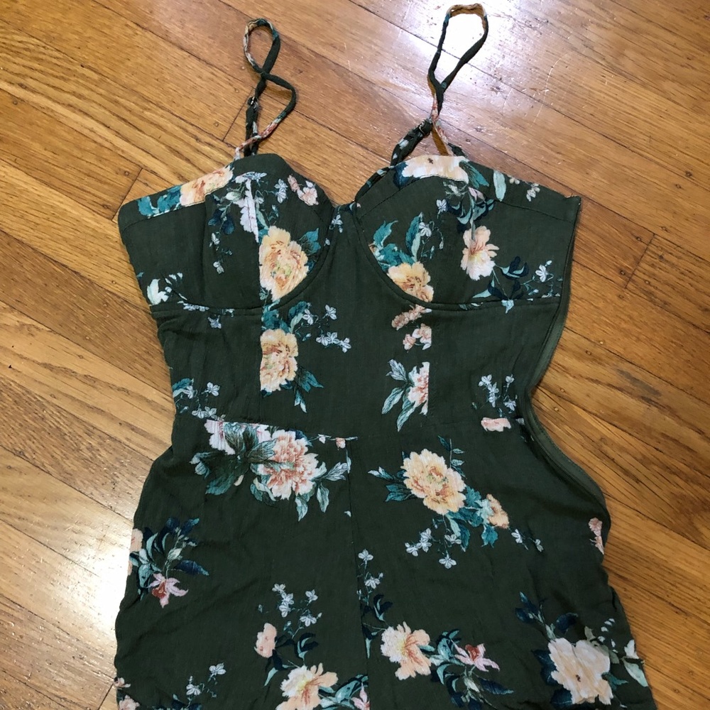 Green Pull & Bear Romper
